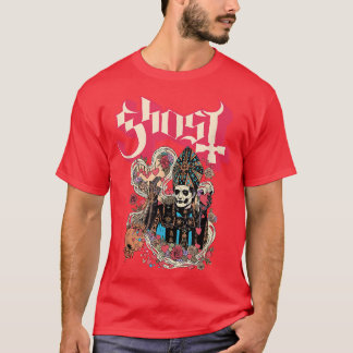 Ghost - Papa Hearts Valentine's Day  T-Shirt