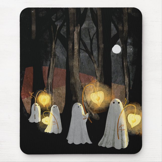 Ghost Parade Mouse Mat (Front)
