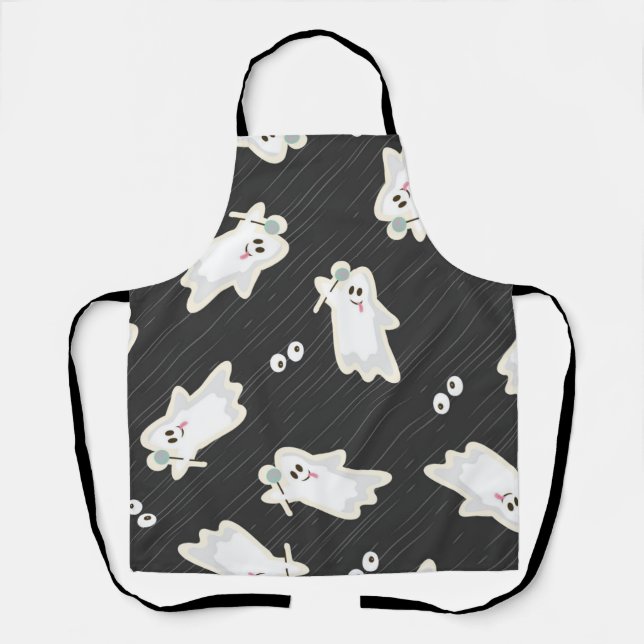 Ghost pattern apron (Front)