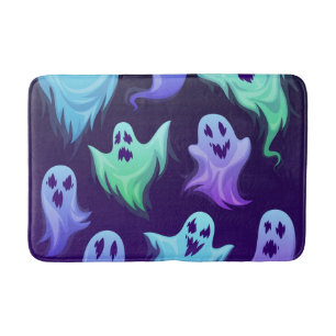 Ghost pattern bath mat