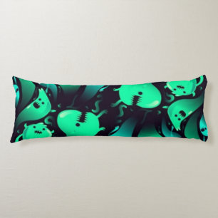 Ghost pattern body cushion