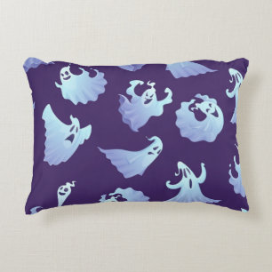 Ghost pattern decorative cushion