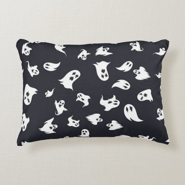 Ghost pattern decorative cushion (Front)