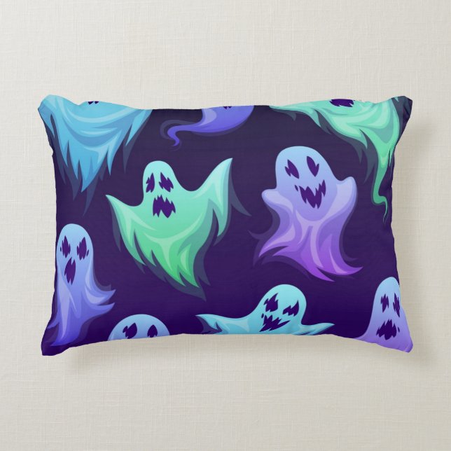 Ghost pattern decorative cushion (Front)