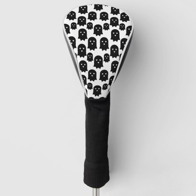 ghost pattern golf head cover (Front)