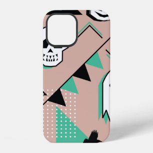 Ghost pattern,halloween theme seamless pattern wit iPhone 12 case