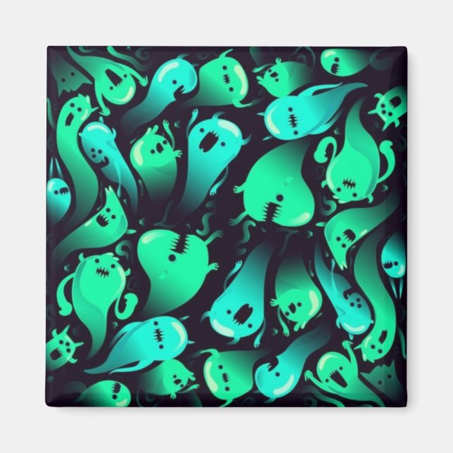 Ghost pattern magnet (Front)