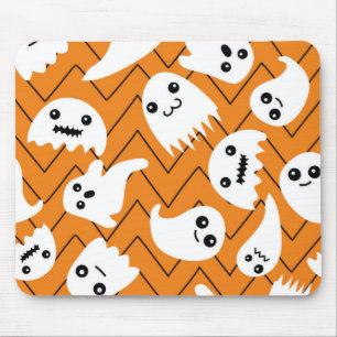 Ghost pattern mouse mat