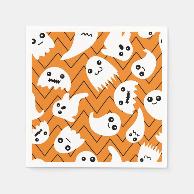 Ghost pattern napkin (Front)