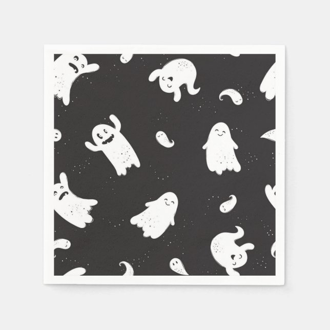 Ghost pattern napkin (Front)