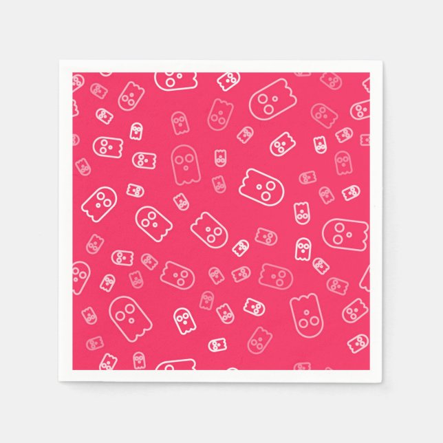 Ghost pattern napkin (Front)