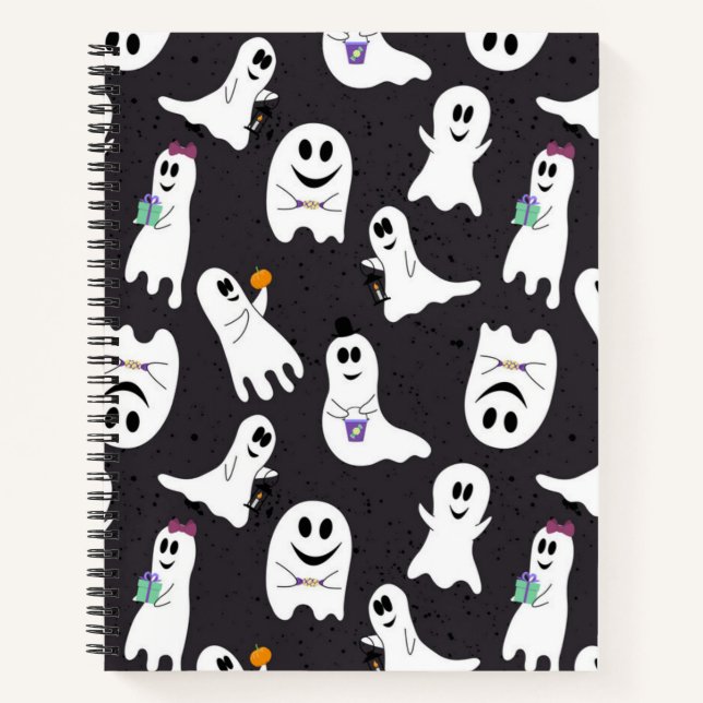 Ghost pattern notebook (Front)