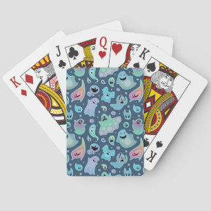 Ghost pattern playing cards