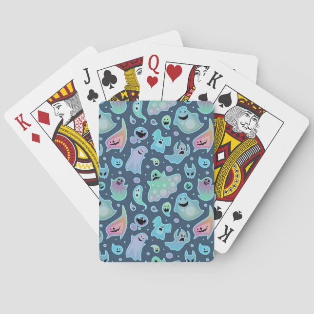 Ghost pattern playing cards (Back)