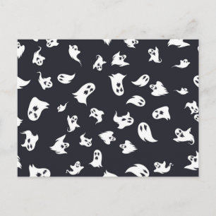 Ghost pattern postcard