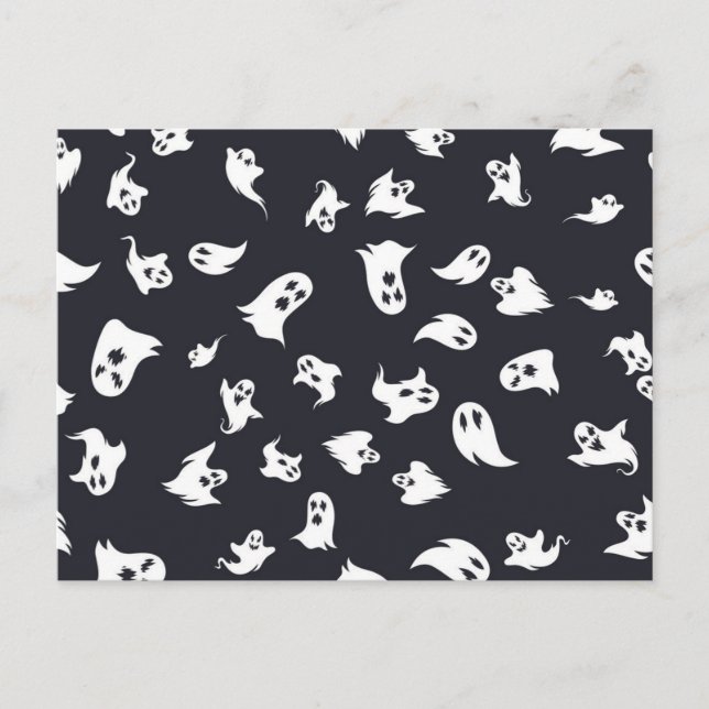 Ghost pattern postcard (Front)