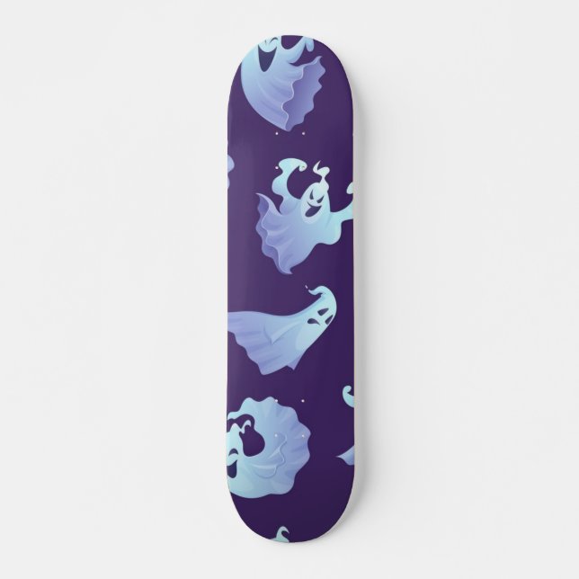 Ghost pattern skateboard (Front)