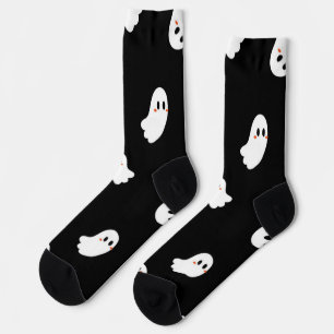 Ghost pattern socks