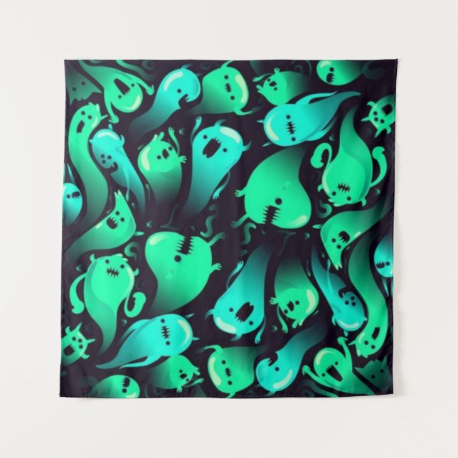 Ghost pattern tapestry (Front)