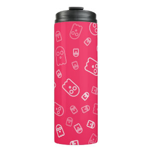Ghost pattern thermal tumbler