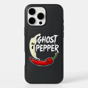 Ghost Pepper Funny Spicy Hot Halloween Ghost Peppe