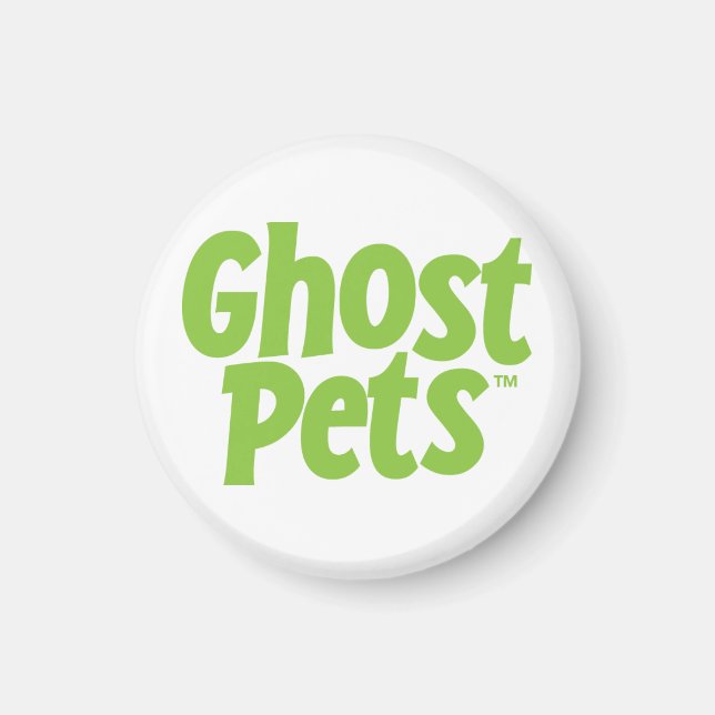 Ghost Pets Magnet (Front)