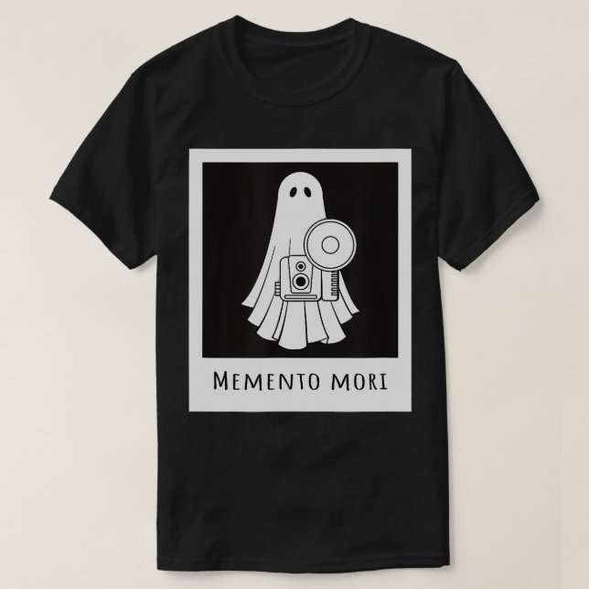 Ghost Photographer  T-Shirt (Design Front)