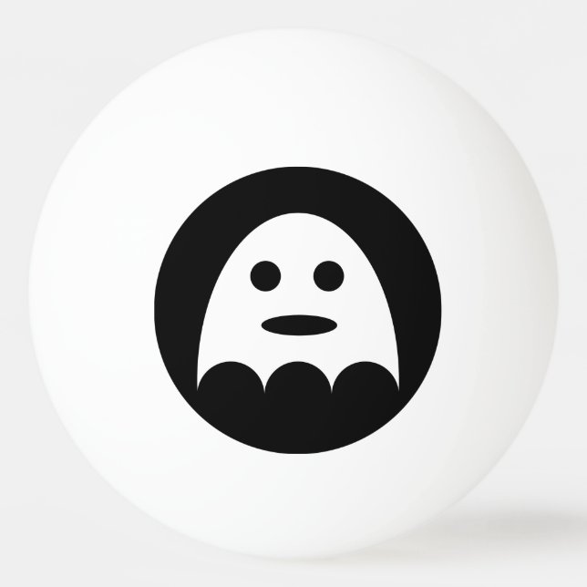 Ghost Ping Pong Ball (Back)