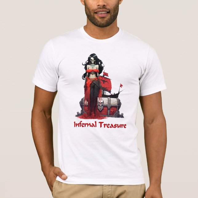Ghost Pirate Girl T-Shirt (Front)