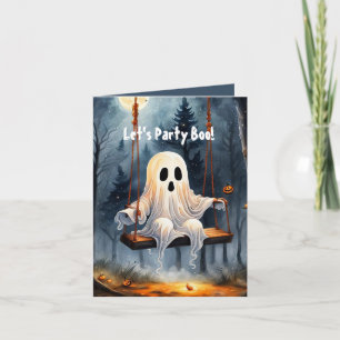 Ghost Play Invitation