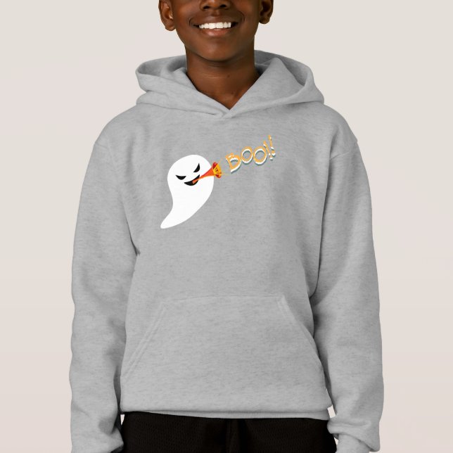 Ghost playing and singing boo (Front)