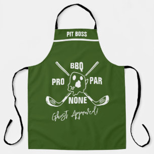 Ghost Pro BBQ Apron - Par None Grill Master
