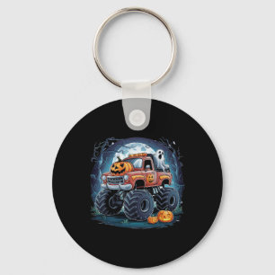 Ghost Pumpkin Spooky Season Halloween Costume  Key Ring