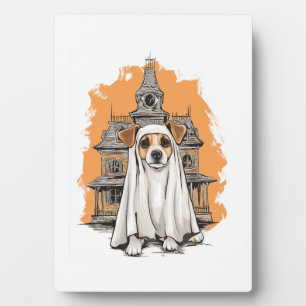 Ghost Pup � Spooky Dog Costume Plaque