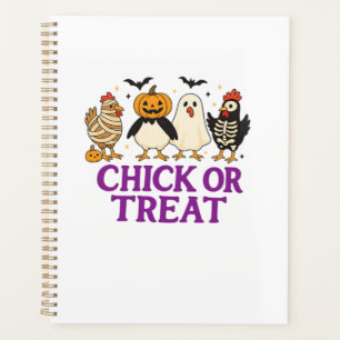 Ghost Reading in Cosy Halloween Library Classic T- Planner