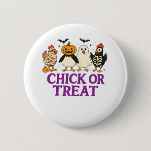 Ghost Reading in Cozy Halloween Library Classic T- 6 Cm Round Badge