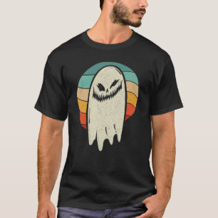 Ghost Retro Halloween Costume Men Women T-Shirt