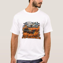 Ghost Ride Halloween Muscle Car - Pumpkin Crusher