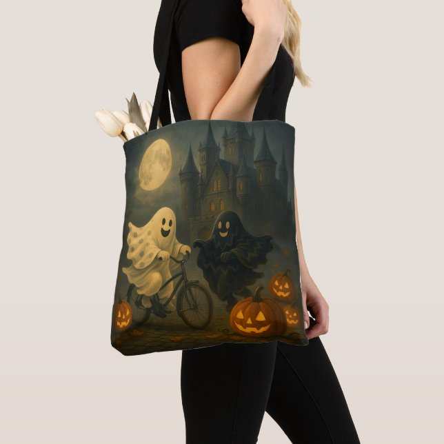 Ghost Ride Tote Bag (Close Up)