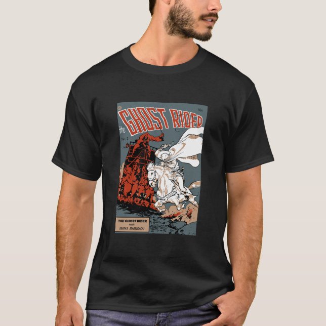 Ghost Rider Comic Cover Classic T-Shirt (Front)