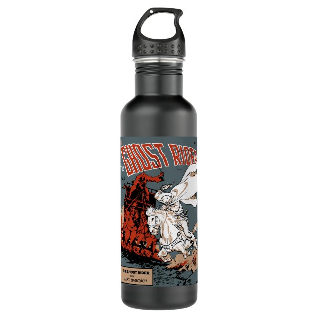 Ghost Rider Comic Cover Classic T Shirt 710 Ml Water Bottle (Front)