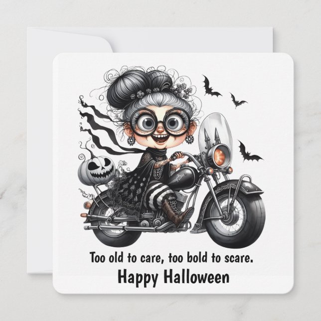 Ghost Rider Granny – Halloween on the Highway (Front)