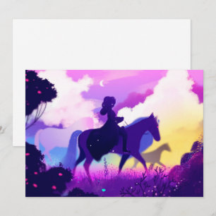 Ghost Rider in the Twilight Holiday Card