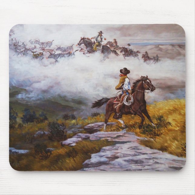 Ghost Riders in the Sky Mouse Mat (Front)