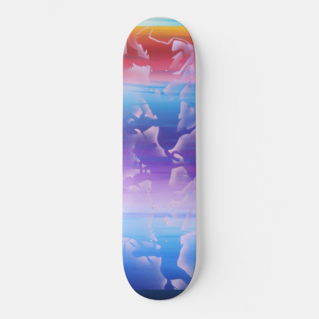 Ghost riders skateboard (Front)