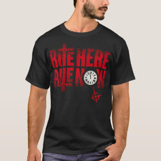 Ghost  Rite Here Rite Now Title Back And Front T-Shirt