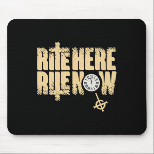 Ghost Rite Here Title Mouse Mat
