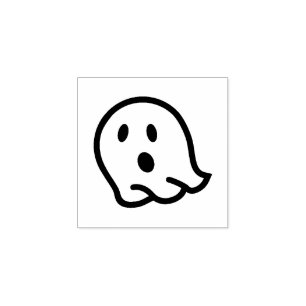 "Ghost" Rubber Stamp