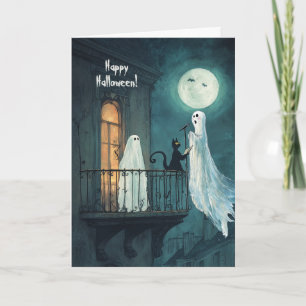 Ghost Serenade Thank You Card