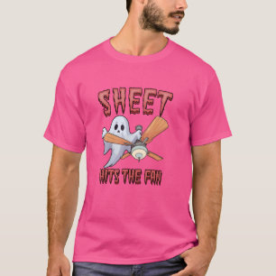 Ghost Sheet Hits The Fan Ghost Pun Funny Halloween T-Shirt